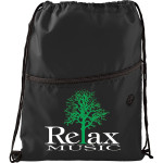 Drawstring Bags &amp; Back Sacks - Insulated Zippered Drawstring Sportspack