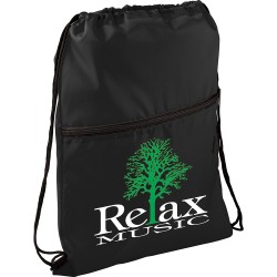 Drawstring Bags & Back Sacks  - Insulated Zippered Drawstring Sportspack