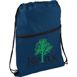 Drawstring Bags & Back Sacks  - Insulated Zippered Drawstring Sportspack