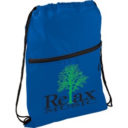 Drawstring Bags & Back Sacks  - Insulated Zippered Drawstring Sportspack