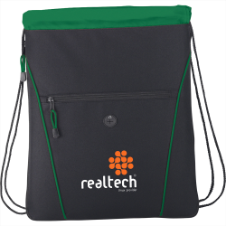 Drawstring Bags & Back Sacks  - Raven Drawstring Bag