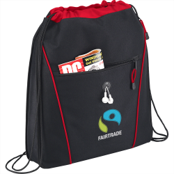 Drawstring Bags & Back Sacks  - Raven Drawstring Bag