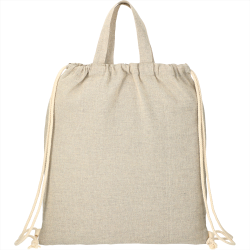 Drawstring Bags & Back Sacks  - Recycled 4oz Cotton Drawstring Bag