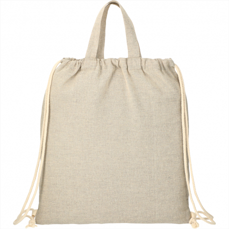 Drawstring Bags & Back Sacks  - Recycled 4oz Cotton Drawstring Bag