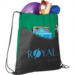 Drawstring Bags & Back Sacks  - Rivers Non-Woven Drawstring Sportspack
