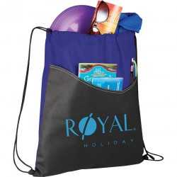 Drawstring Bags & Back Sacks  - Rivers Non-Woven Drawstring Sportspack