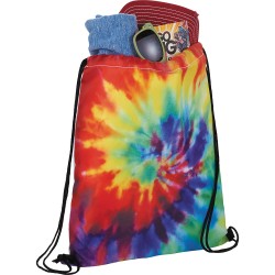 Drawstring Bags & Back Sacks  - Tie Dye Drawstring Sportspack