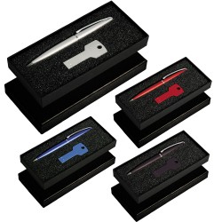 Business Gifts  - Gift Set with USB8011 Key USB & 627 Grobisen Pen