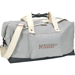 Travel & Trolley Bags  - Cutter & Buck® 19 Cotton Weekender Duffel