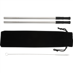 Homeware Products  - Reusable Stainless steel Straw Set with Brush