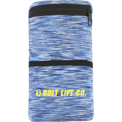 Exercise Sets  - Cooling Heathered Wrist Band with Pocket