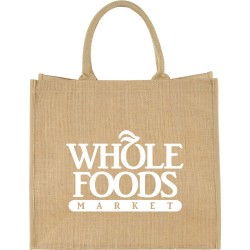 Jute Shopping & Tote Bags - Large Jute Tote