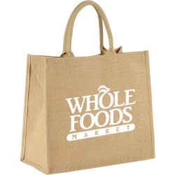 Jute Shopping & Tote Bags - Large Jute Tote