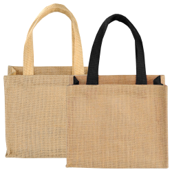 Jute Shopping & Tote Bags  - Mini Jute Gift Tote