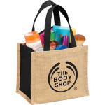 Jute Shopping &amp; Tote Bags - Mini Jute Gift Tote