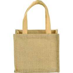 Jute Shopping & Tote Bags  - Mini Jute Gift Tote