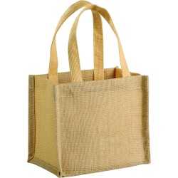 Jute Shopping & Tote Bags  - Mini Jute Gift Tote