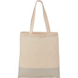 Non Woven Tote Bags  - Silver Line Cotton Convention Tote
