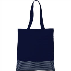 Non Woven Tote Bags  - Silver Line Cotton Convention Tote