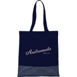Cotton &amp; Calico Tote Bags - Silver Line Cotton Convention Tote