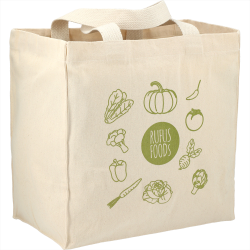 Cotton & Calico Tote Bags - Essential 8oz Cotton Grocery Tote