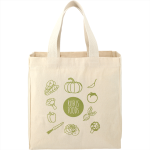 Cotton &amp; Calico Tote Bags - Essential 8oz Cotton Grocery Tote