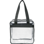 Non Woven Tote Bags - Game Day Clear Zippered Safety Tote