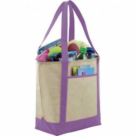 Non Woven Tote Bags  - Lighthouse Non-Woven Boat Tote
