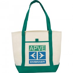 Non Woven Tote Bags  - Lighthouse Non-Woven Boat Tote