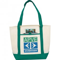Non Woven Tote Bags  - Lighthouse Non-Woven Boat Tote