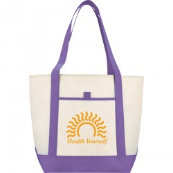 Non Woven Tote Bags  - Lighthouse Non-Woven Boat Tote