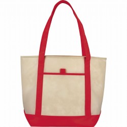 Non Woven Tote Bags  - Lighthouse Non-Woven Boat Tote