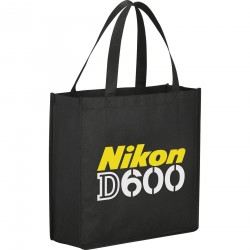 Non Woven Tote Bags  - Main Street Non-Woven Shopper Tote