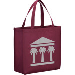 Non Woven Tote Bags - Main Street Non-Woven Shopper Tote