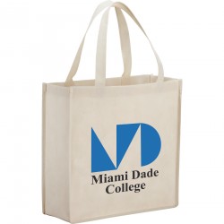Non Woven Tote Bags  - Main Street Non-Woven Shopper Tote