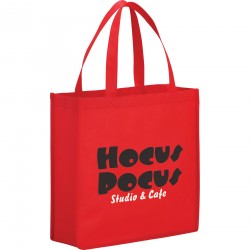Non Woven Tote Bags  - Main Street Non-Woven Shopper Tote