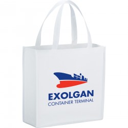 Non Woven Tote Bags  - Main Street Non-Woven Shopper Tote