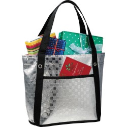 Non Woven Tote Bags  - Metallic Mini Gift Tote