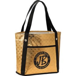 Non Woven Tote Bags  - Metallic Mini Gift Tote