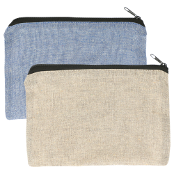 Travel Accessories  - Recycled 5oz Cotton Twill Pouch