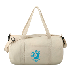Fashion Tote Bags  - 5 oz. Cotton 18inch Barrel Duffel
