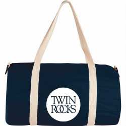 Fashion Tote Bags  - 5 oz. Cotton 18inch Barrel Duffel