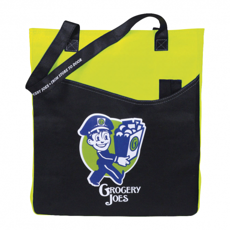 Fashion Tote Bags  - Rivers Pocket Non-Woven Convention Tote