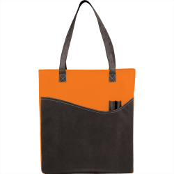 Fashion Tote Bags  - Rivers Pocket Non-Woven Convention Tote