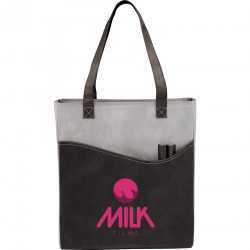 Fashion Tote Bags  - Rivers Pocket Non-Woven Convention Tote