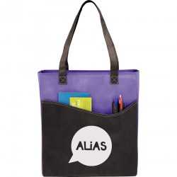 Fashion Tote Bags  - Rivers Pocket Non-Woven Convention Tote