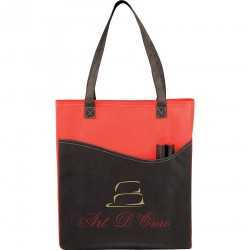 Fashion Tote Bags  - Rivers Pocket Non-Woven Convention Tote