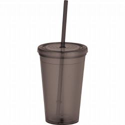 Drink Bottles - Plastic - Iceberg 470ml Tumbler with Straw