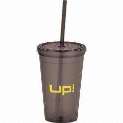 Drink Bottles - Plastic - Iceberg 470ml Tumbler with Straw