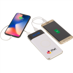 Power Banks  - Constant 10000 mAh Wireless Power Bank w/Display